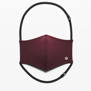 NEW Lululemon Garnet Double Strap Face Mask Unisex